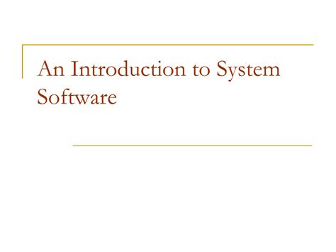 Image result for Introduction to System and Application Software