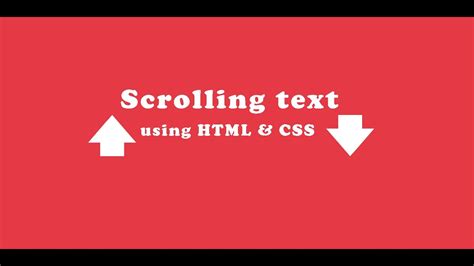 Image result for HTML Codes for Scrolling Text