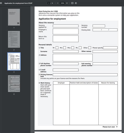 Image result for Sample Job Application Format
