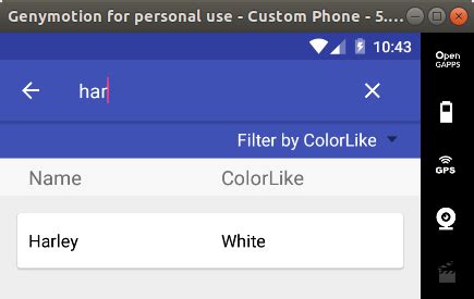 Toradh íomhá ar Image Filters Android Implementation