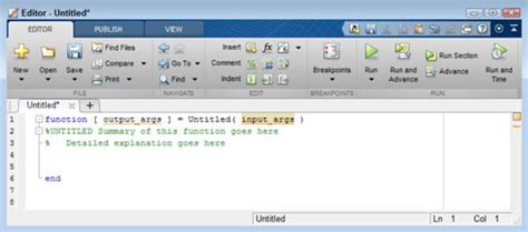 Image result for How to Write Function of X in MATLAB