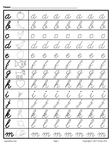 Image result for Learn Cursive Worksheets