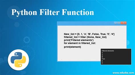 Image result for Python Filter List by Condition