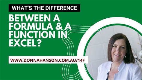 Image result for The Difference Between a Formula and a Function in Excel