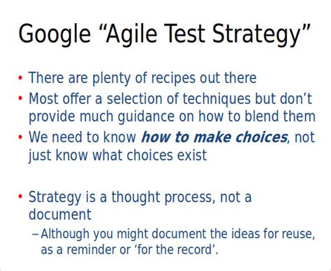 Image result for Test Strategy Document Template Ppt Format