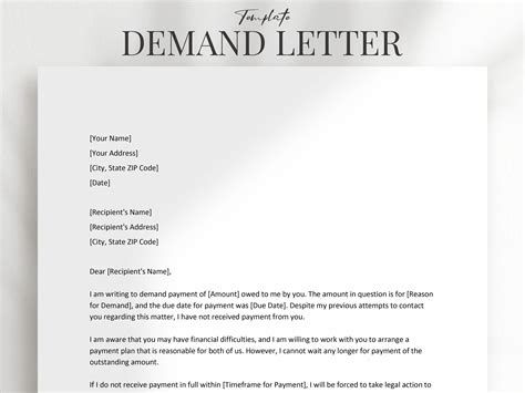 Image result for How to Make a Demand Letter