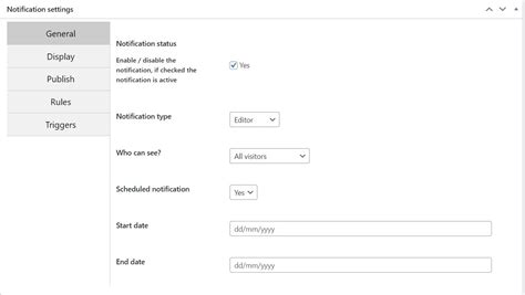 Image result for Notification Panel Database Table