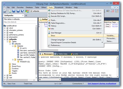Image result for Contoh Data Requirement SQLyog