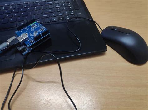 Toradh íomhá ar Arduino USB Shield