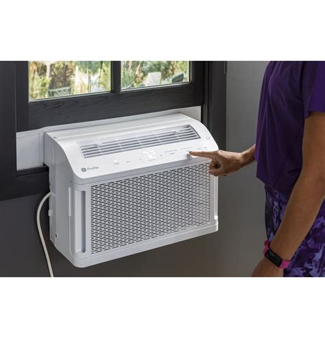 GE Profile ClearView Window Air Conditioner 8,300 BTU, WiFi Enabled ...