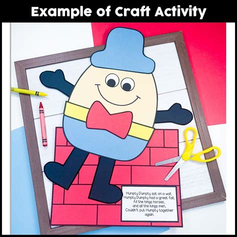 Humpty Dumpty Craft Activity - Crafty Bee Creations