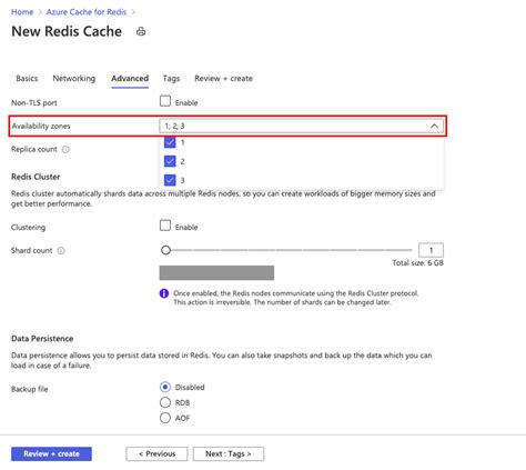 Azure Database and Cache に対する画像結果