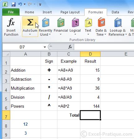 Toradh íomhá ar Formulas and Functions in Excel Class 7