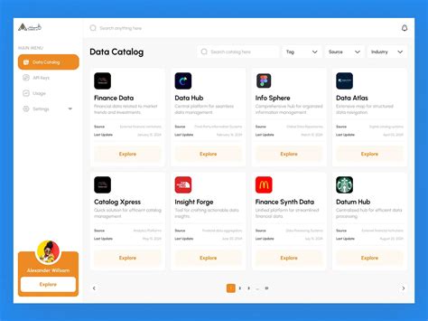 Image result for Data Catalog UI