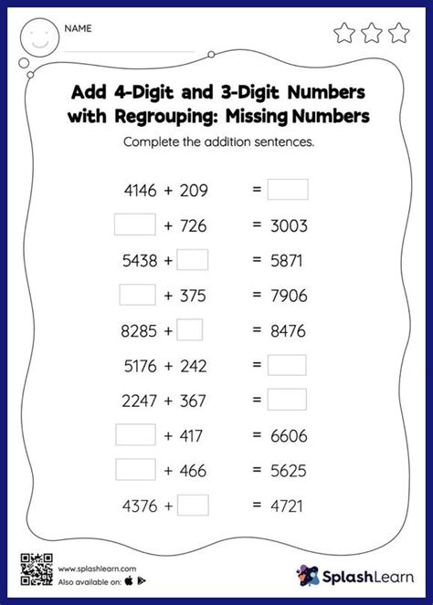 Bildergebnis für Missing Digits 4 Operations