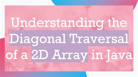Traverse Array Java に対する画像結果