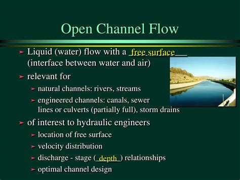 Image result for Open Channel Flow