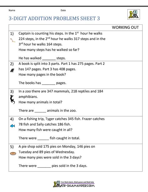 Image result for Fraction Addition Word Problemsmath Worksheet Grade 3