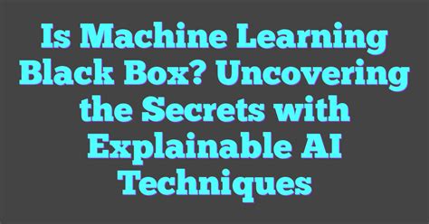 Image result for Machine Learning Black Box