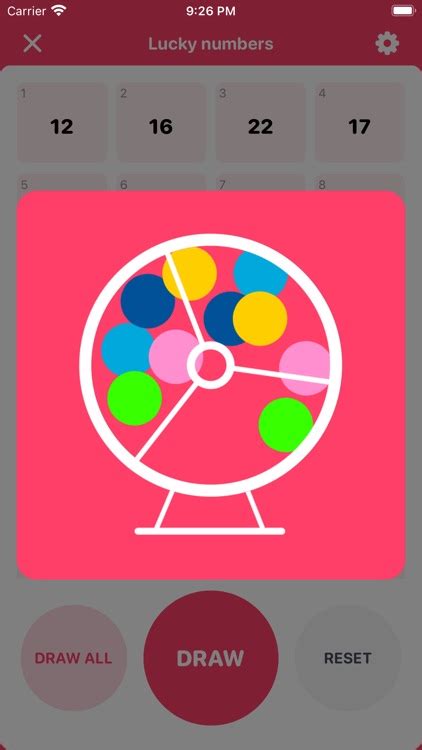 Random Drawing Picker に対する画像結果