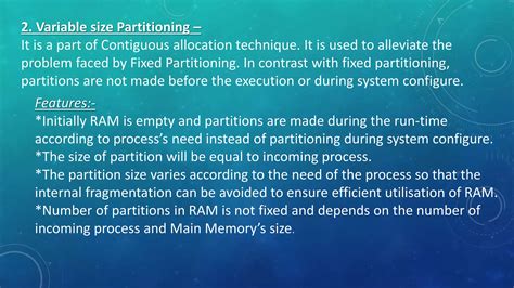 Image result for Memory Management PPT Slides