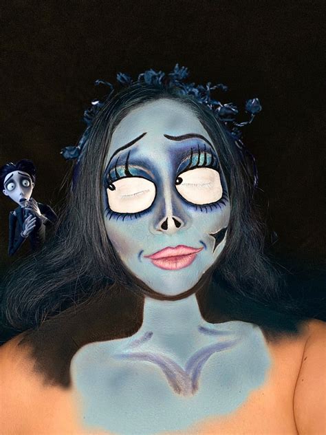 Image result for Corpse Bride Makeup
