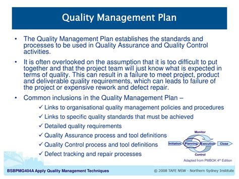 Image result for Project Quality Plan Template