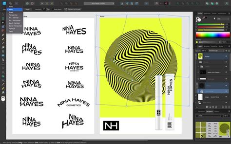 Toradh íomhá ar Affinity 3D Design