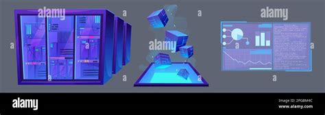 Image result for Cartoon Big Data Server Computer