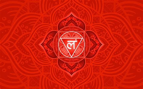 Toradh íomhá ar Root Chakra Flower