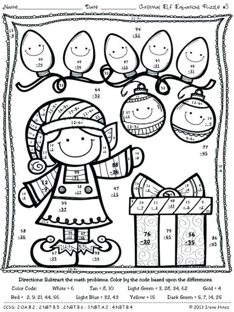 Image result for 3rd Grade Math Worksheets Coloring Sheets