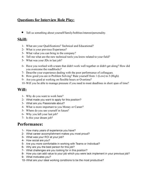 Image result for Role Model Sample Answers for Interview