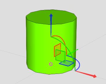 Example of a Cylinder Object に対する画像結果