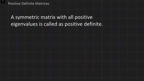 Image result for Positive Definite Matrix Definition