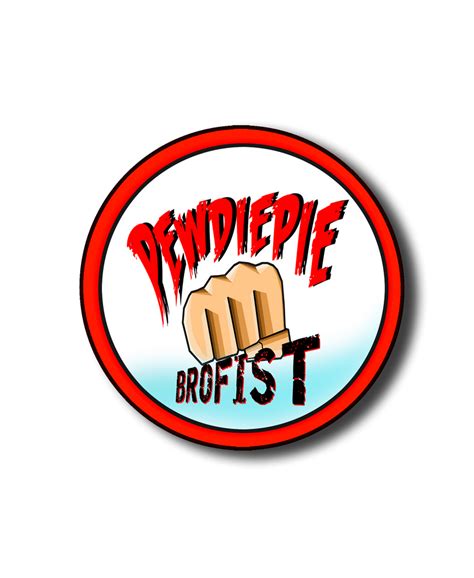 Image result for PewDiePie Brofist Logo