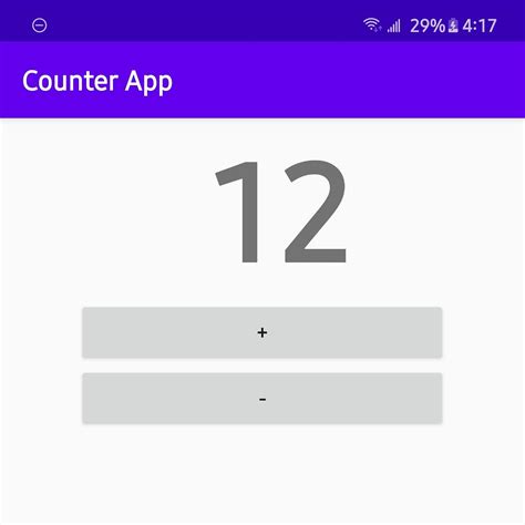 Image result for Counter App Homepage