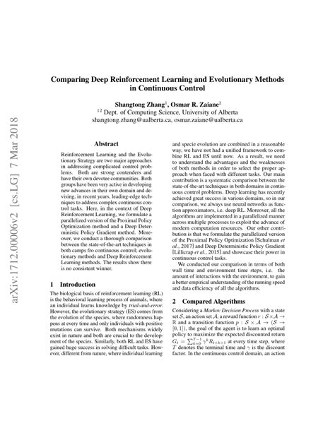 Image result for Continuous Control with Deep Reinforcement Learning