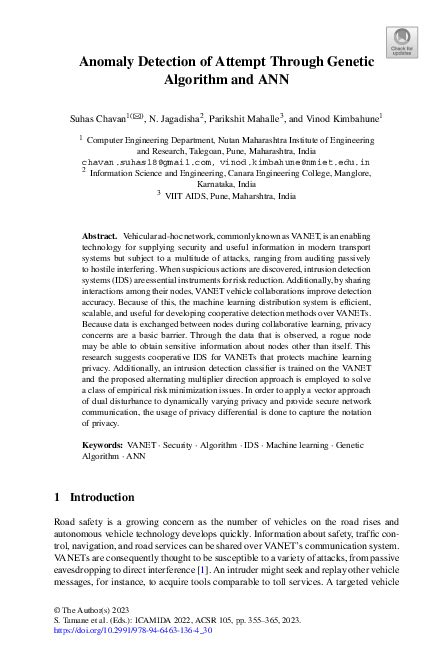 Genetic Algorithm Anomaly に対する画像結果