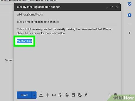 Image result for Sample Email Include Link
