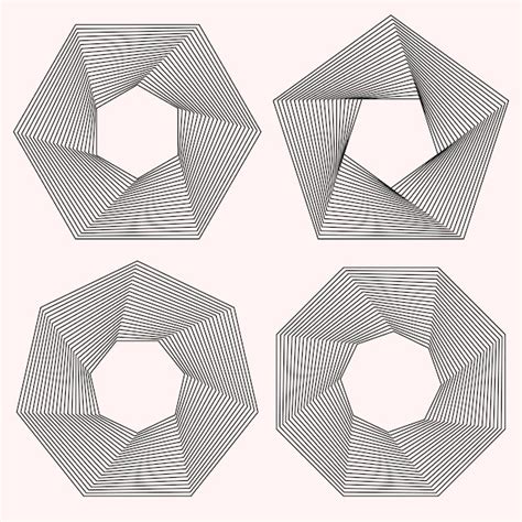 Image result for Geometric Line Designs Shapes