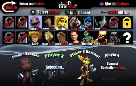 Image result for Fighting Game Title Screen