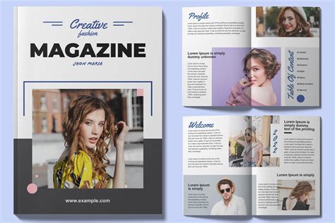Magazine Design Template Layout 2023 Graphic by MightyDesign · Creative ...