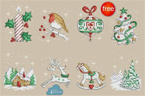 Image result for Free Christmas Cross Stitch Patterns