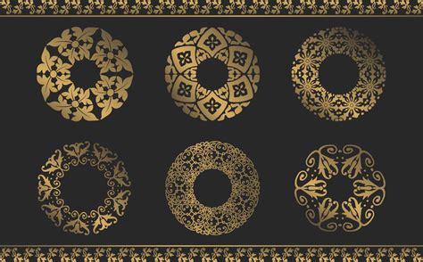 Image result for Vector Baroque Pattern Round