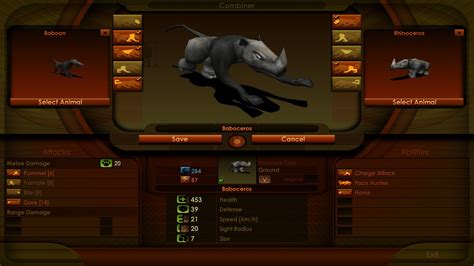 Toradh íomhá ar Impossible Creatures Gameplay