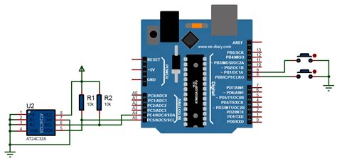 Afbeeldingsresultaten voor EEPROM IC with Arduino
