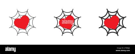 Image result for Heart Spider Web Design Icon
