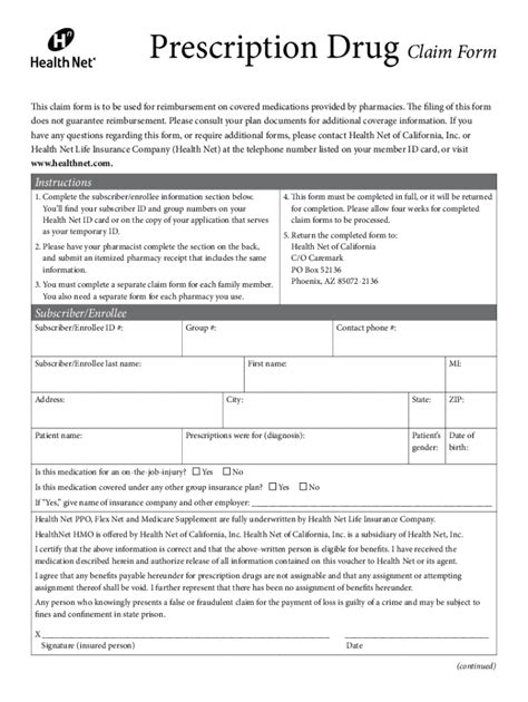 Image result for DRG Claim Form