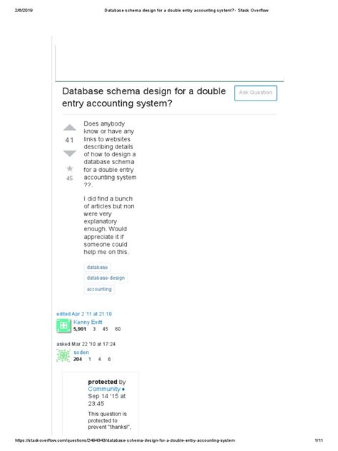 نتيجة الصورة لـ Accounting Database Model