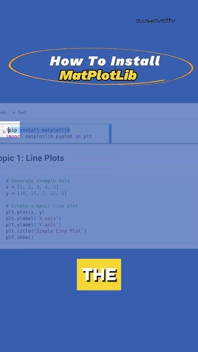 How to Install Matplotlib に対する画像結果